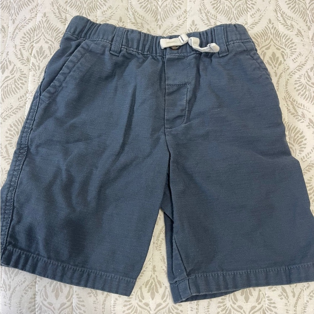 Boys Cárter Blue Drawstring Shorts